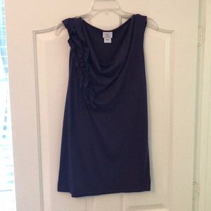 Scoop Neck Maternity Tank, Size Large